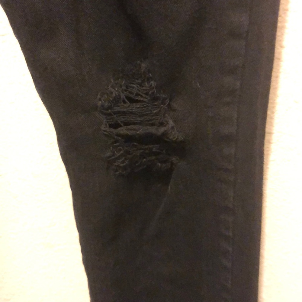 Black Ripped Jeans - Picture 2 of 5